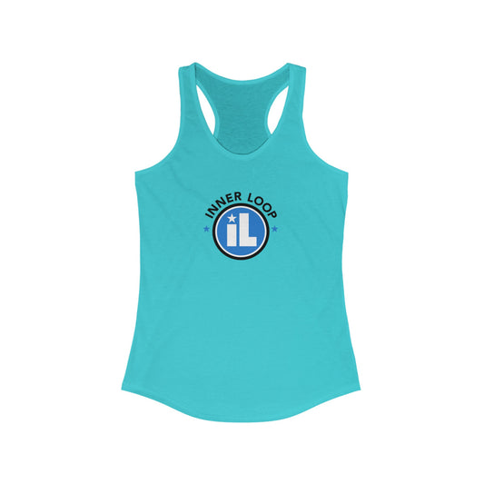 Blue Logo Racerback Tank