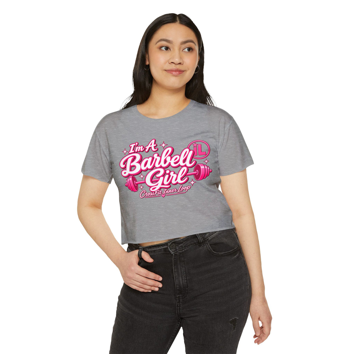 Barbell Girl Crop Top | Women's