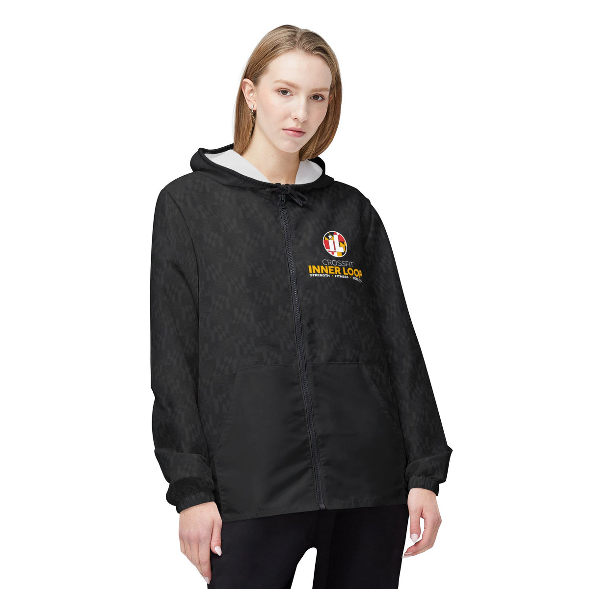 Maryland Flag Windbreaker Jacket