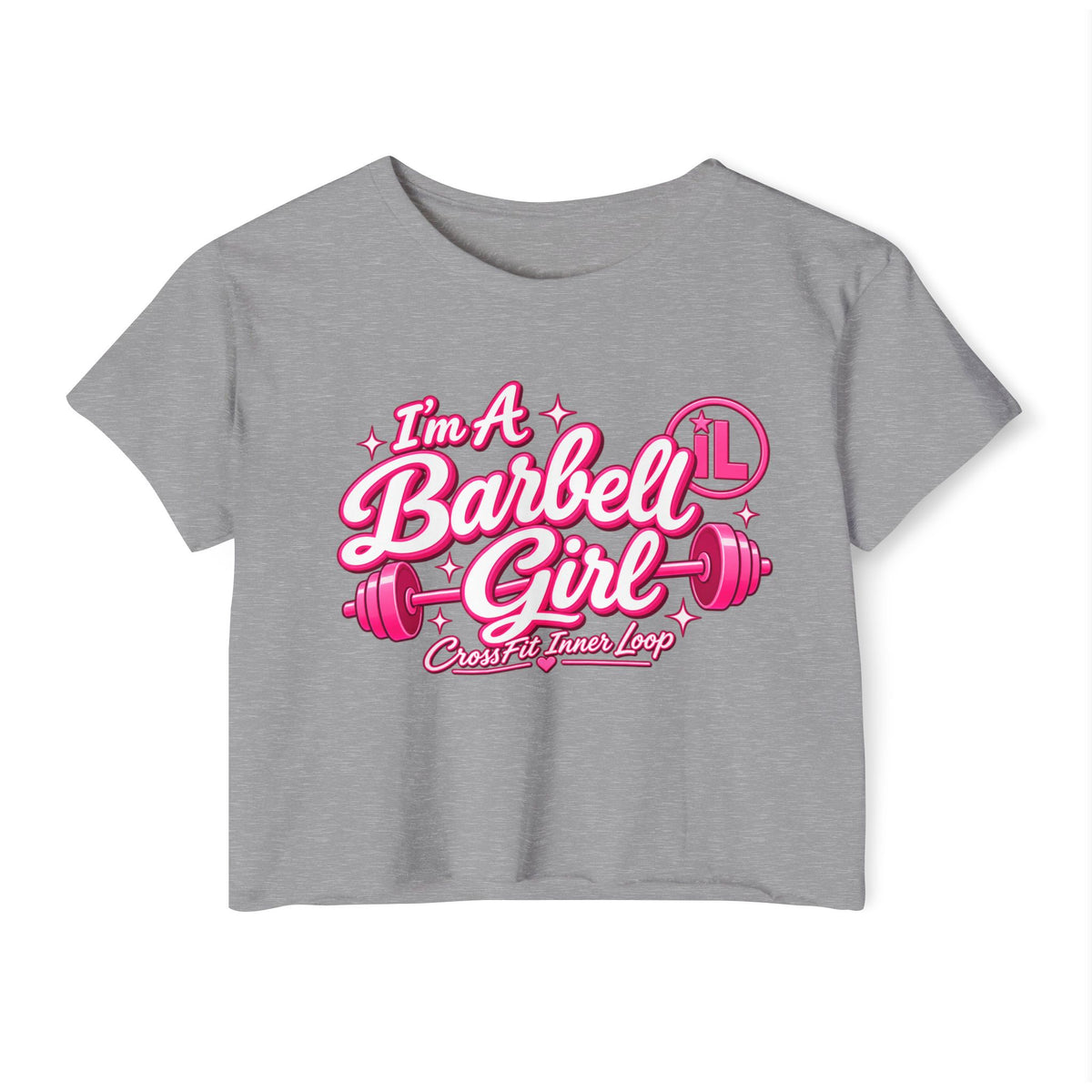 Barbell Girl Crop Top | Women's