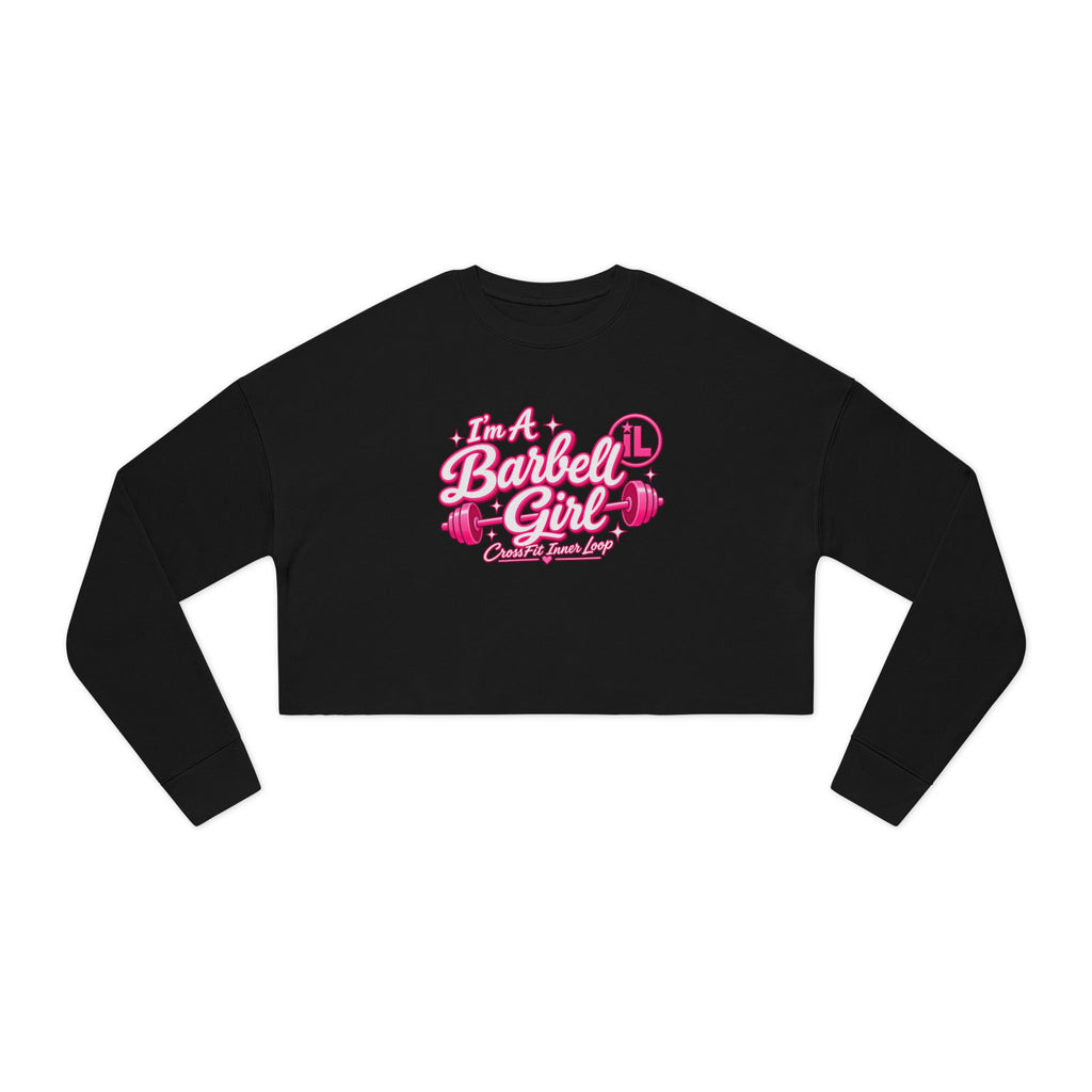 Barbell Girl Crop Sweatshirt | Women's