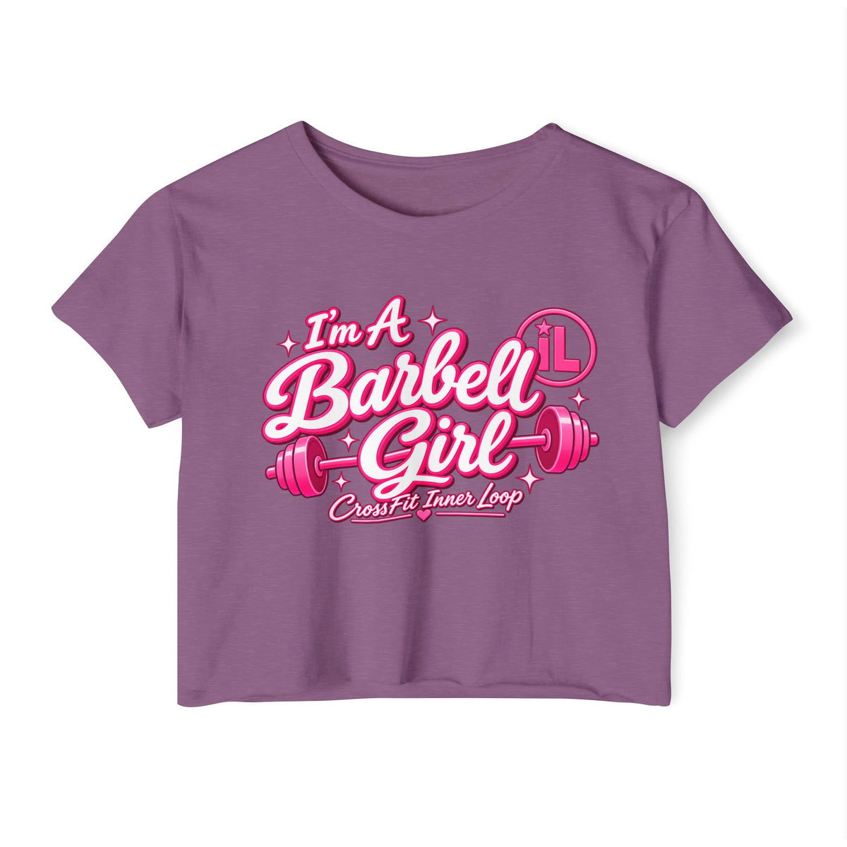 Barbell Girl Crop Top | Women's