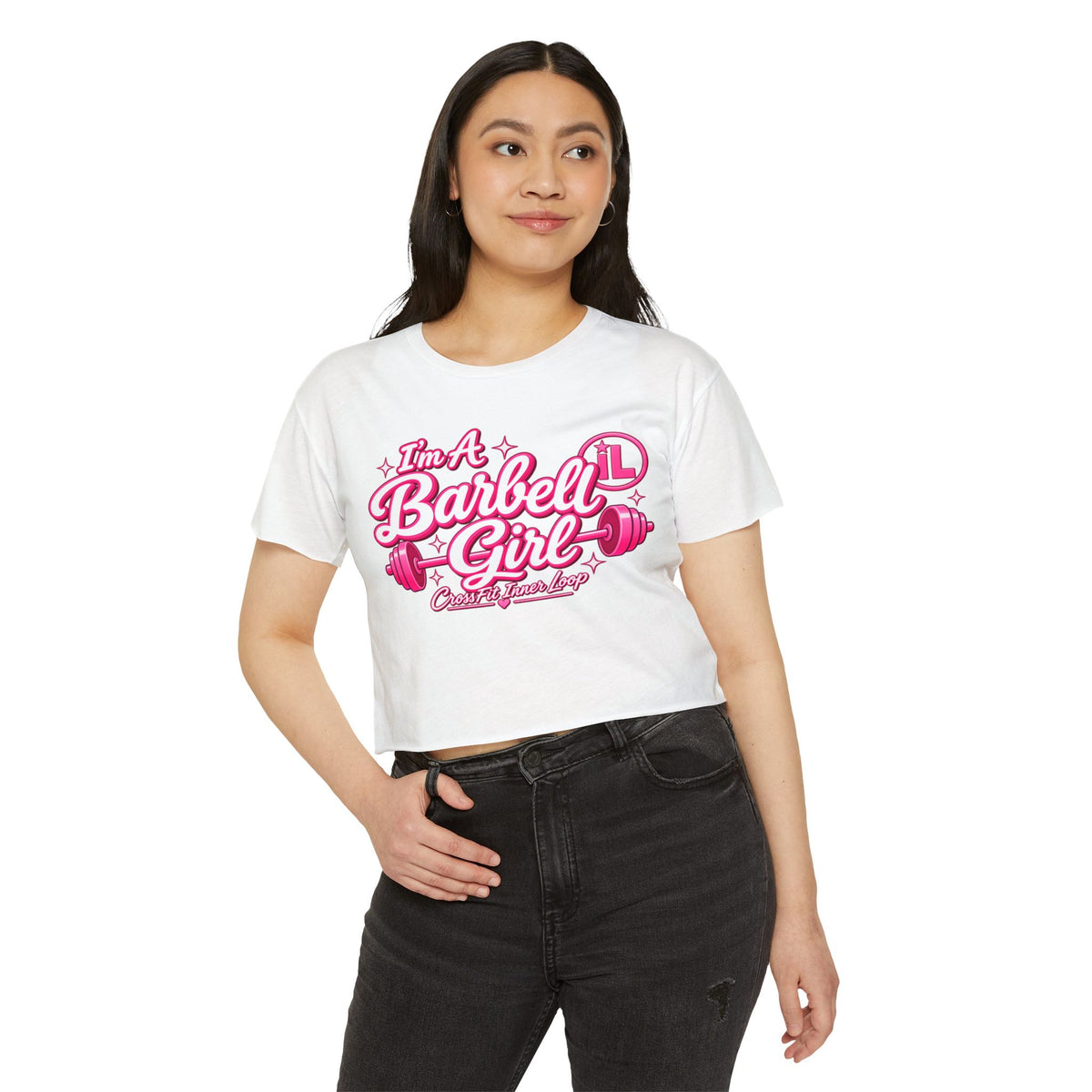 Barbell Girl Crop Top | Women's