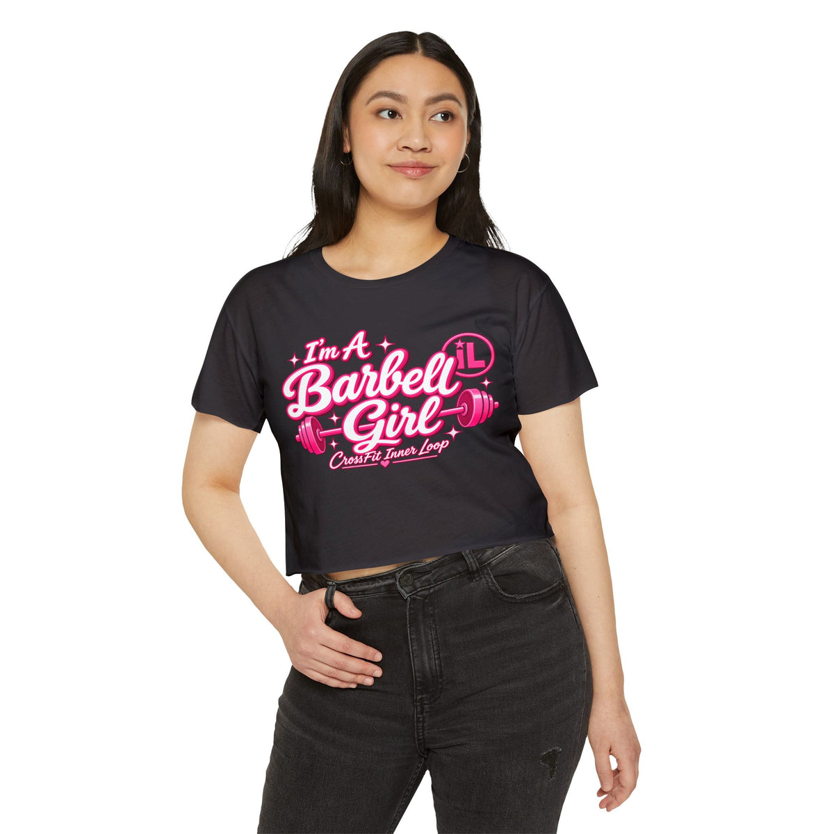 Barbell Girl Crop Top | Women's