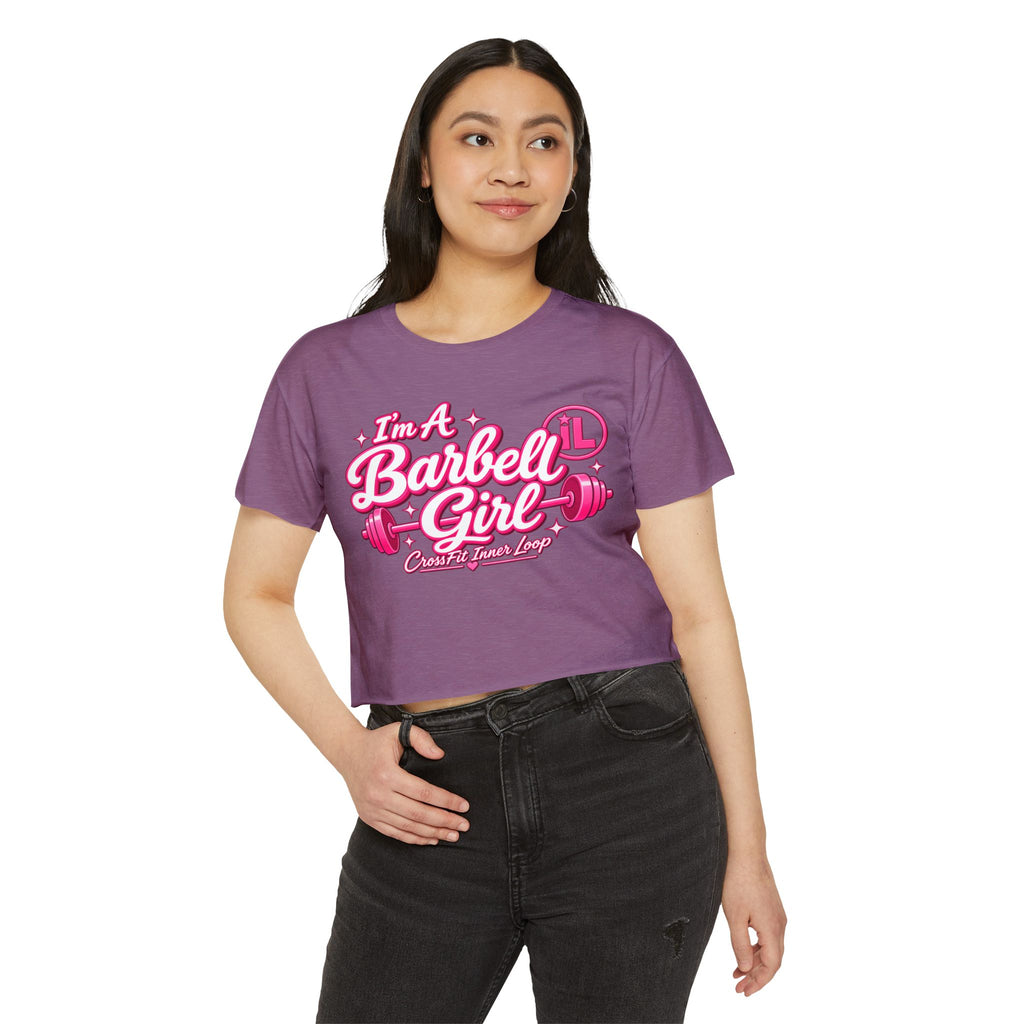 Barbell Girl Crop Top | Women's