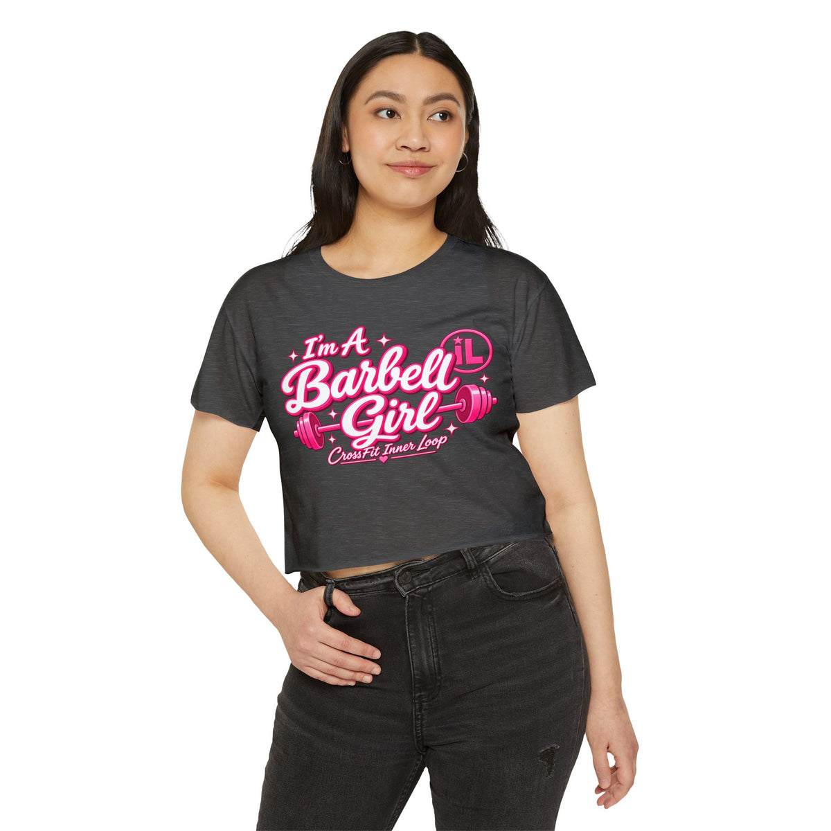 Barbell Girl Crop Top | Women's